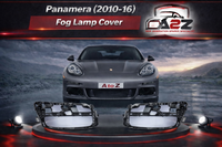 Fog Lamp Cover Compatible With PORSCHE PANAMERA 2014-2017 Fog Lamp Cover Left 97050566300 & Right 97050566400 Fog No.161 (2010-16)