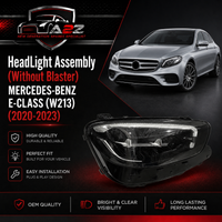 Headlight Headlamp Left A2139063510 & Right A2139063610 (Without Blaster) Compatible With MERCEDES-BENZ E-CLASS (W213) (2020-2023) Tag No.113
