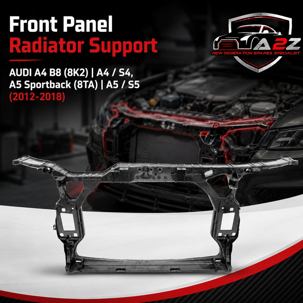 Front Panel Radiator Support 8K0805594J Compatible With AUDI A4 B8 (8K2) | A4 / S4, A5 Sportback (8TA) | A5 / S5 (2012-2018)