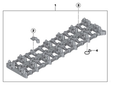 Cylinder Head Cover Gasket Seal for Injector (FITTING ON HEAD) 530.020 11317801703 Compatible With BMW 1-SERIES (F20) 3-SERIES (E90) 3-SERIES (F30, F80) 3-SERIES Gran Turismo (F34) 5-SERIES (E60) 5-SERIES (F10) X1 (E84) X3 (E83) X3 (F25)