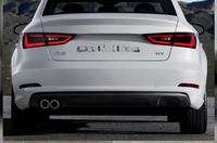 Rear Lower Bumper 8V0807521B Compatible With Audi A3 8V (2013-2016) Tag No.202