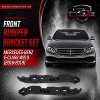 Front Bumper Bracket Left 2138850621 & Right 2138850521 Compatible With Mercedes-Benz E-Class W213 (2016-2019) Tag No.861