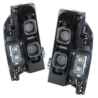 Tail Light Black LED Right LR133580 & Left LR133582 Compatible With Land Rover Defender L663 (2020)