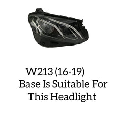 HeadLight Base Compatible With Mercedes Benz W213 (2016-2019) Tag No.112
