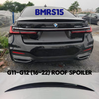 Rear Roof Spoiler BMRS15 Compatible With BMW For 7 Series G12 (2016-22)