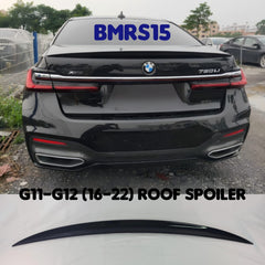 Rear Roof Spoiler BMRS15 Compatible With BMW For 7 Series G12 (2016-22)