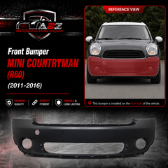 Front Bumper 51119807196 Compatible With MINI MINI COUNTRYMAN (R60) Tag No.709