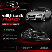Headlight Headlamp Left 8KD941029AQ & Right 8KD941030AQ (Without Blaster) Compatible With AUDI A4 (2008-2012)