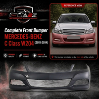 Complete Front Bumper A2048806447 2048806447 Compatible With MERCEDES-BENZ C Class W204 (2011-2014) Tag No.252B