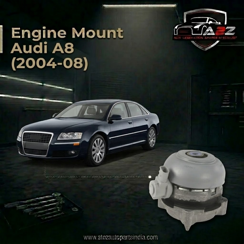 Engine Mount 4E0199381FL Compatible With Audi A8 (2004-08)