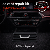 Center Right AC Conditioner Air Vent Grill Outlet Tab Clip Repair Kit 64229329579 Compatible With BMW 5 Series G30 Tag-ACR-23