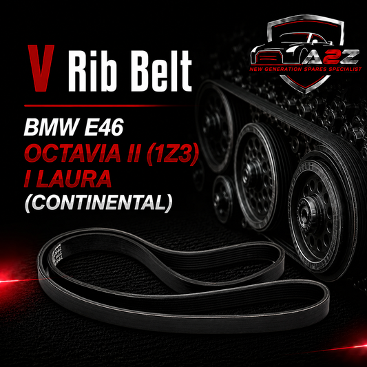 Ribbed V-Belt 11281706545 Compatible With BMW E46