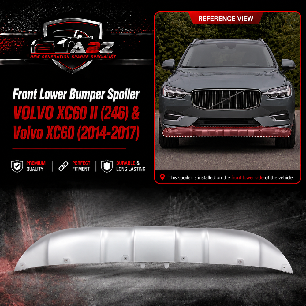 Front Lower Bumper Spoiler 31353302 Compatible With VOLVO VOLVO XC60 II (246) & Volvo XC60 Tag No.862