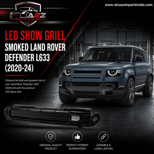 LED Show Grill Smoked Compatible With Land Rover Defender L633 (2020-24)