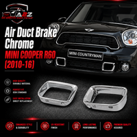 Air Duct Brake Chrome Left 51119803941 & Right 51119803942 Compatible With MINI COOPER R60 Tag-FC-705