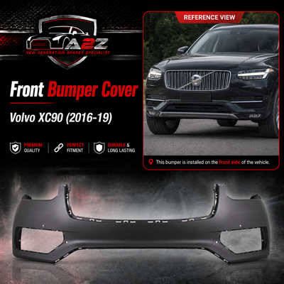 Front Bumper Cover 40000279 40000001 Compatible With Volvo XC90 (2016-19)