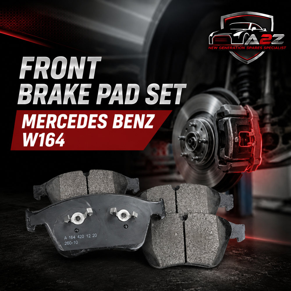 Front Brake Pad Set 1644200920 Compatible With Mercedes Benz W164