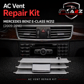 Front Right AC Conditioner Air Vent Grill Outlet Tab Clip Repair Kit 2128303454 Compatible With MERCEDES BENZ E-CLASS W212 Tag-ACR-16
