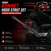 Front Bonnet Hood Strut 9Y0823359A Compatible With PORSCHE & PORSCHE CAYENNE(1 piece)
