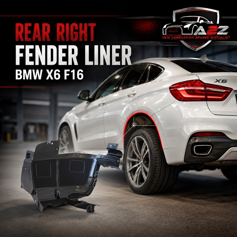 Rear Right Fender Liner 51717333524 Compatible With BMW X6 F16 Tag-FE-72