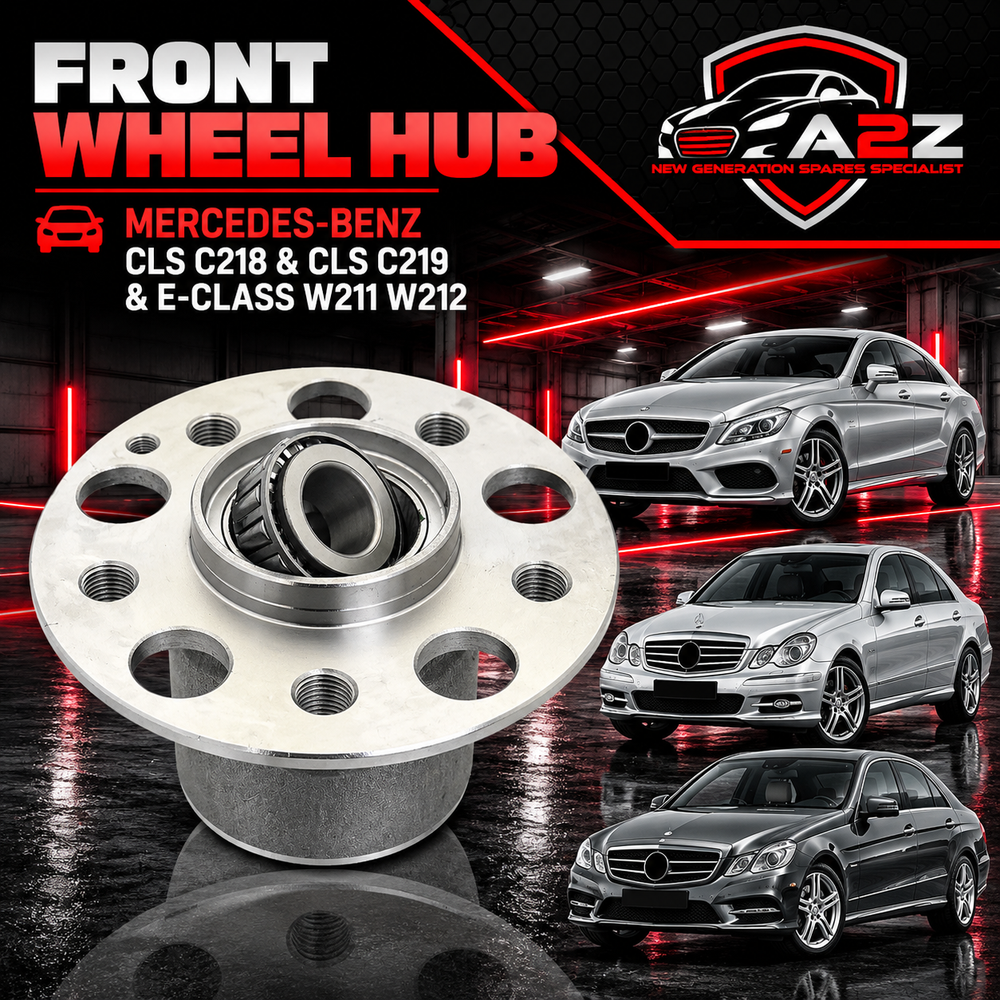 Front Wheel Hub 0109817405 1409810305 2123300025 0009809302 0029802002 0029806502 A0009809302 A0029802002 A0029806502 A1409810305 A2123300025 A2183300125 Compatible With MERCEDES-BENZ CLS C218 & CLS C219 & E-CLASS W211 W212