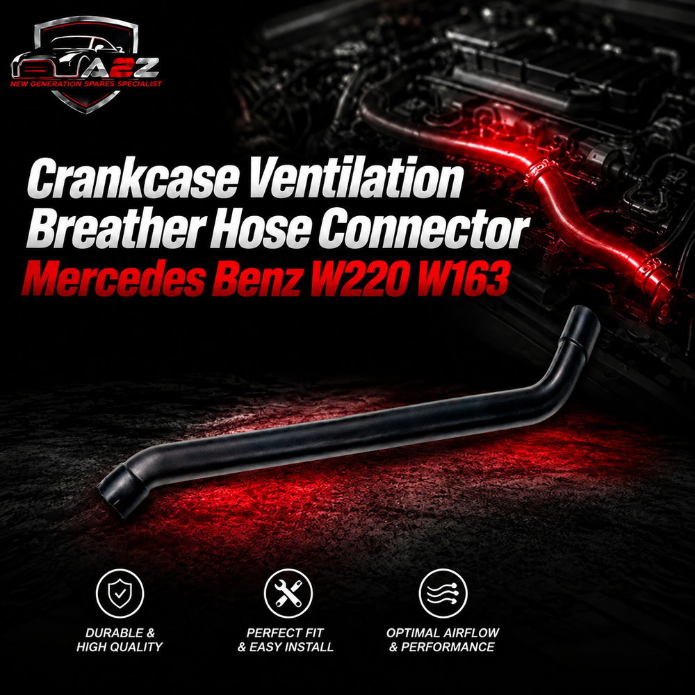 Crankcase Ventilation Breather Hose Connector 1120180182 Compatible With Mercedes Benz W220 W163