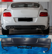 Rear Upper Bumper 3W3807332 Compatible With Bentley GT (2012-2015) Tag No.602