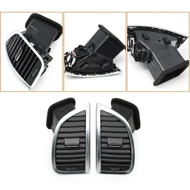 Audi Q7 Black AC Vent Grille Assembly Right 4L0820902 Left 4L0820901 Center 4L0820951 Rear