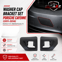 Washer Cap Bracket Set Right 95862818600 & Left 95862818500 Compatible With Porsche Cayenne (2011-2014) Tag No.219