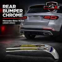 Rear Bumper Chrome Left 2538858306 & Right 2538858406 Compatible With Mercedes-Benz GLC-CLASS W253 (2020-2022) Tag No.259
