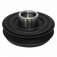 Crankshaft Pulley LR074072 LR113860 G4D36316AC G4D36316AG Compatible With LAND ROVER DISCOVERY SPORT (L550) & DISCOVERY V (L462) & RANGE ROVER EVOQUE (L538) & XE (X760) & JAGUAR F-PACE (X761) &XF II (X260)Tag-CP-14
