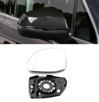 Side Rearview Wing Side Mirror Glass Left 4M0857535A & Right 4M0857536A Compatible With AUDI Q5 (FYB, FYG) & Q7 (4MB, 4MG, 4MQ) 2016-2020