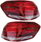 Tail Light Rear Lamp Compatible With MERCEDES-BENZ E-CLASS (W212) Tail Light Rear Lamp Left 2129060103 & Right 2129060203 Tag No.107