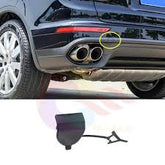 Front Bumper Tow Towing Cap Cover Hook Left 95850549950 Right 95850550050 Compatible with PORSCHE CAYENNE (2015)