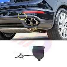 Front Bumper Tow Towing Cap Cover Hook Left 95850549950 Right 95850550050 Compatible with PORSCHE CAYENNE (2015)