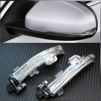 Dynamic Turn Signal LED Mirror Light Left 31402415 & Right 31402416 Compatible with VOLVO S60 S80 V40 Tag-MLV-201