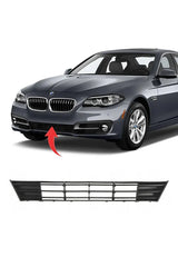 Front Middle Bumper Lower Center Mesh Bezel Grille 51117331724 7331724 Compatible With BMW 5 Series F10 LCI 2014-2016 Tag-BG-61