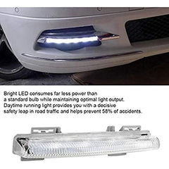 Fog Lamp Fog Light Drl Led Drl Compatible With Mercedes C Class W204 2007-2011 E Classs W212 2009-2013 Slk 2011-2015 Fog Lamp Fog Light Drl Led Drl Left 2049068900