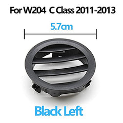 Ac Vent Compatible With Mercedes C Class Ac Vent Cover C Class W204 2011-2014 Black