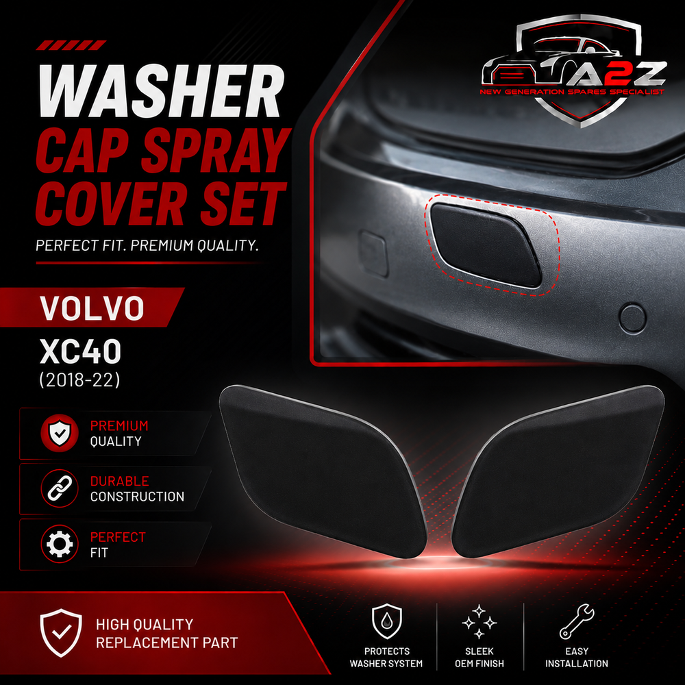 VOLVO = XC40 (2018-22) Washer Cap Set.Ref No 39848102 31449358 = L.H, 39848116 39848102 = R.H Tag 603