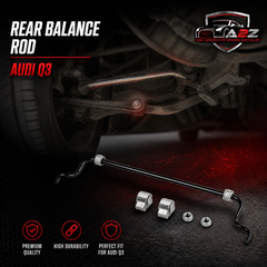 Rear Suspension Stabilizer Bar (Balance Rod) 1K0511409BR 1K0511409CB Compatible with AUDI Q3 (8UB, 8UG) & VW PASSAT B6 (3C2)