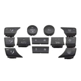 Dashboard AC Button Sets 11PCS/SET 64119344143-C CC-716 Compatible With Bmw 3 Series E90 2007-2012 X1 E84 2010-2015
