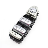Window Switch Main Compatible With Mercedes C Class Window Switch Main C Class W205 2016 Glc W253 2016 E Class W213 2018 Black