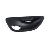 Door Handle Bowl Cover Compatible with BMW 5 Series Door Handle Bowl Cover 5 Series F10 2010-2017 Black Left