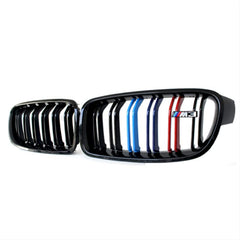 Front Bumper Grill Compatible With Bmw 3 Series F30 2012-2018 Front Bumper Grill M Colour