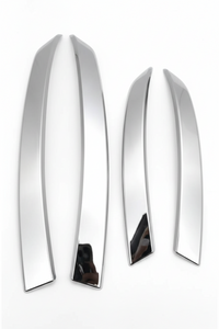 Interior Door Handle Outer Cover Set Model A 51417076297 & 51417076298 & 51427079441 & 51427079442 Compatible with BMW & 5 SERIES E60 2006-2010