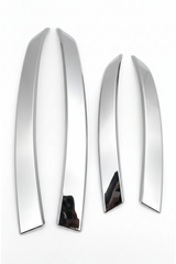 Interior Door Handle Outer Cover Set Model A 51417076297 & 51417076298 & 51427079441 & 51427079442 Compatible with BMW & 5 SERIES E60 2006-2010