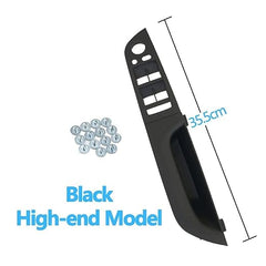 Door Handle Compatible with BMW 3 Series E90 2006-2012 Door Handle Black 35.5mm 61319217341 51417239662