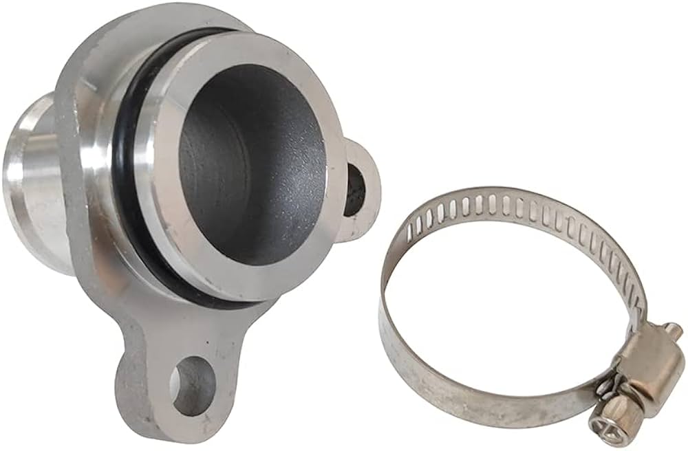 Cylinder Block Water Pipe Aluminum Connector 11537603514 11537547945 Compatible With BMW F18 F35