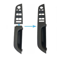 Door Handle Compatible with BMW 3 Series E90 2006-2012 Door Handle Black 35.5mm 61319217341 51417239662